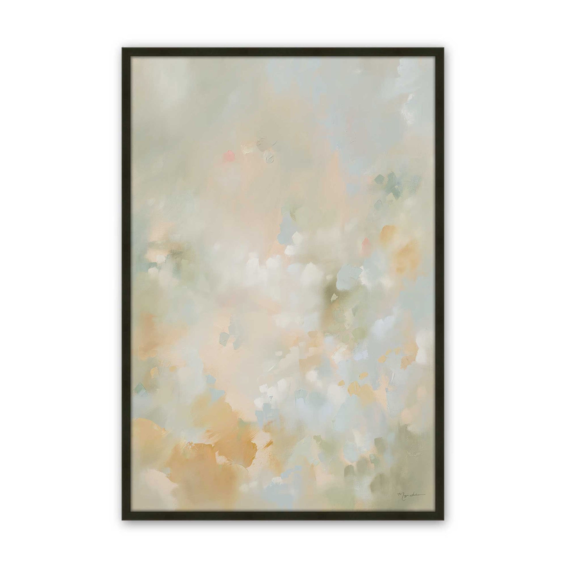 [Color:Satin Black], Picture of art in a Satin Black frame
