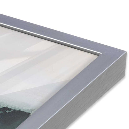 [Color:Polished Chrome], Picture of art in a Polished Chrome frame at an angle