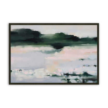 [Color:Satin Black], Picture of art in a Satin Black frame
