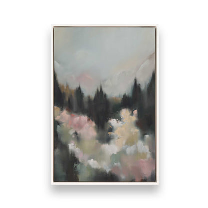 [Color:Opaque White], Picture of art in a White frame