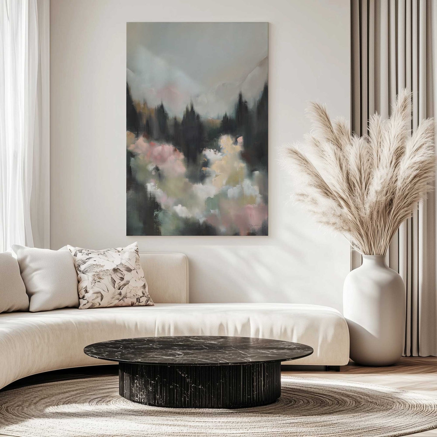 Picture of art in a room