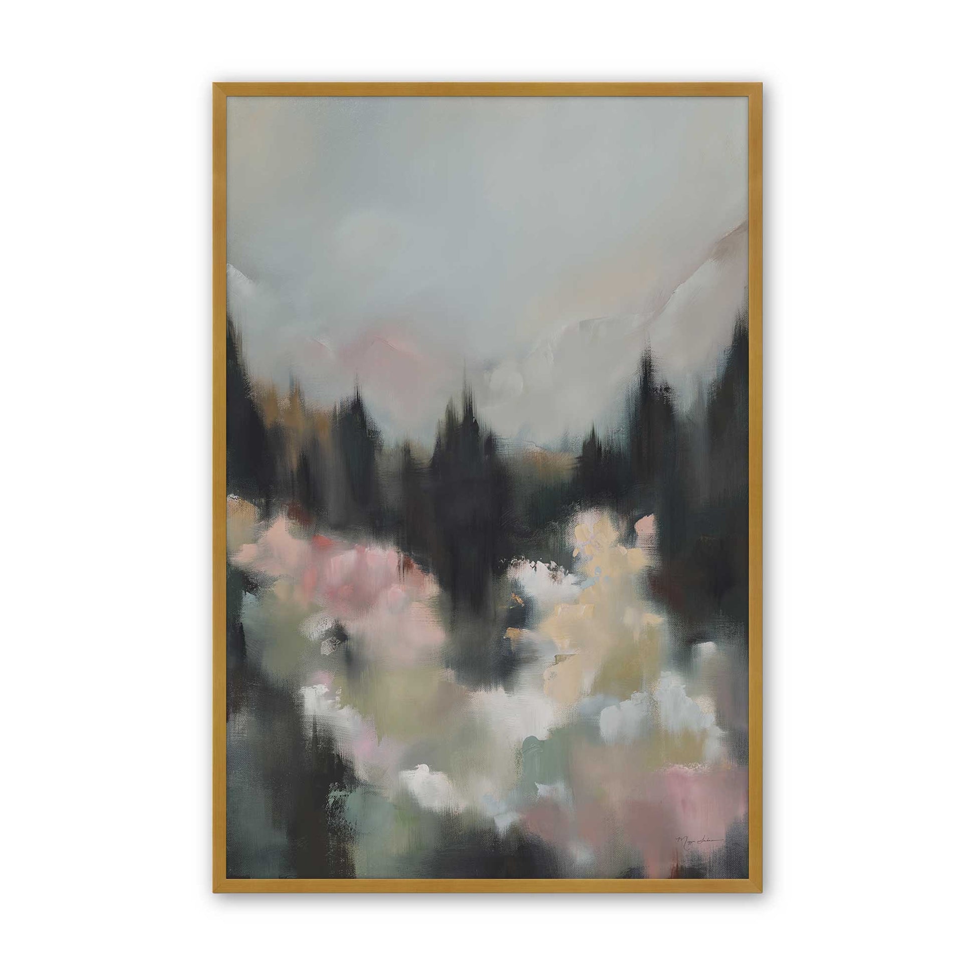 [Color:Polished Gold], Picture of art in a Polished Gold frame