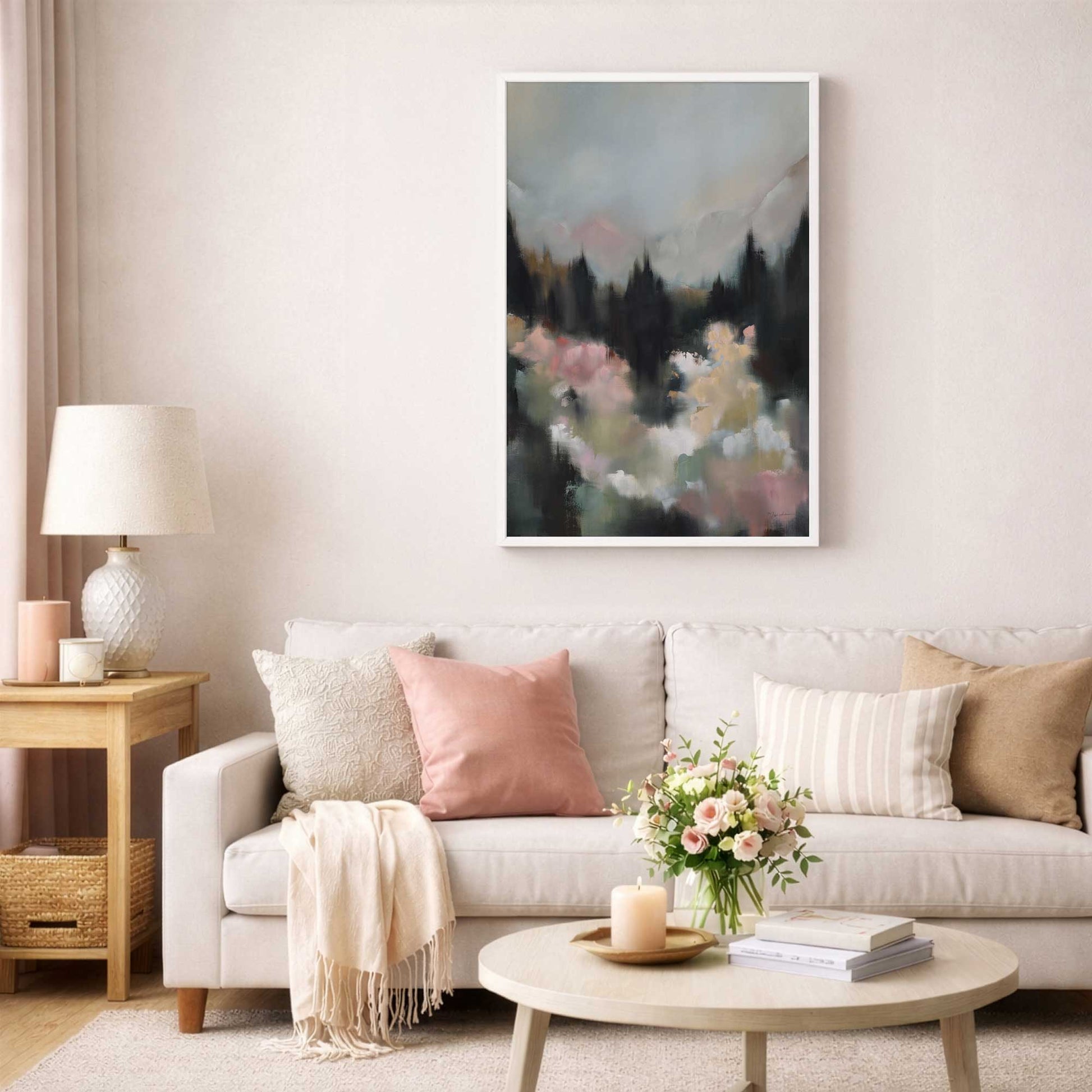Picture of art in a room