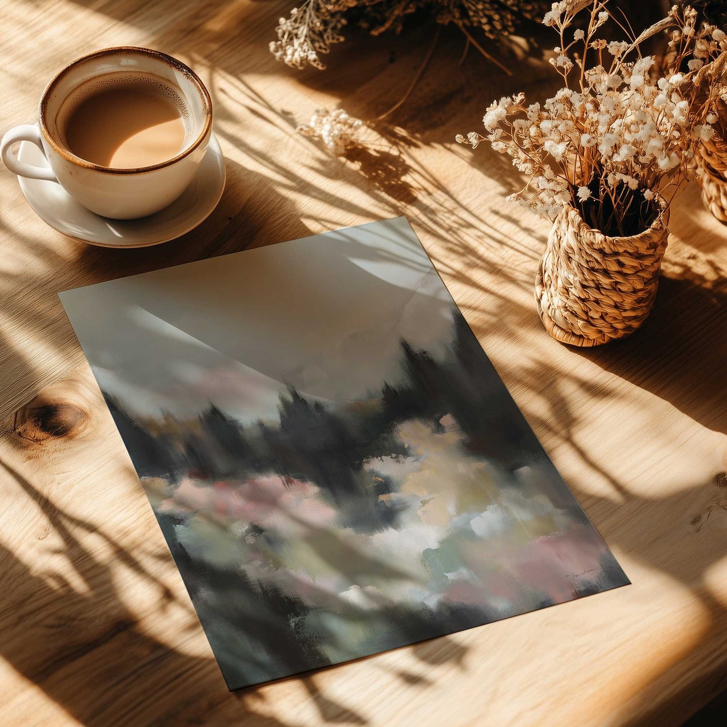 [Color:Rolled Print], Picture of close up of art