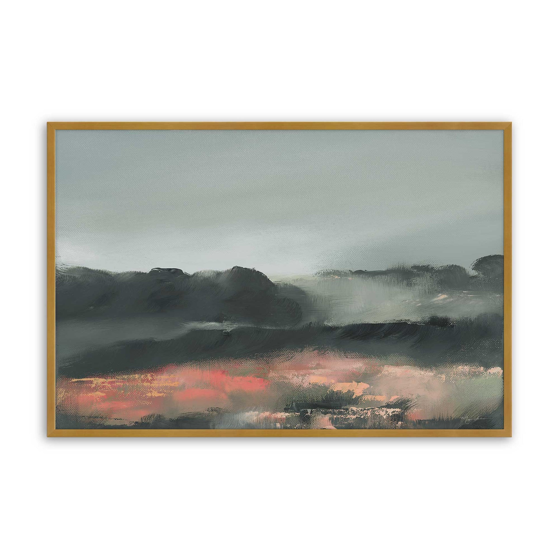 [Color:Polished Gold], Picture of art in a Polished Gold frame