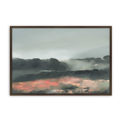 [Color:Belvinder Brown], Picture of art in a Belvinder Brown frame