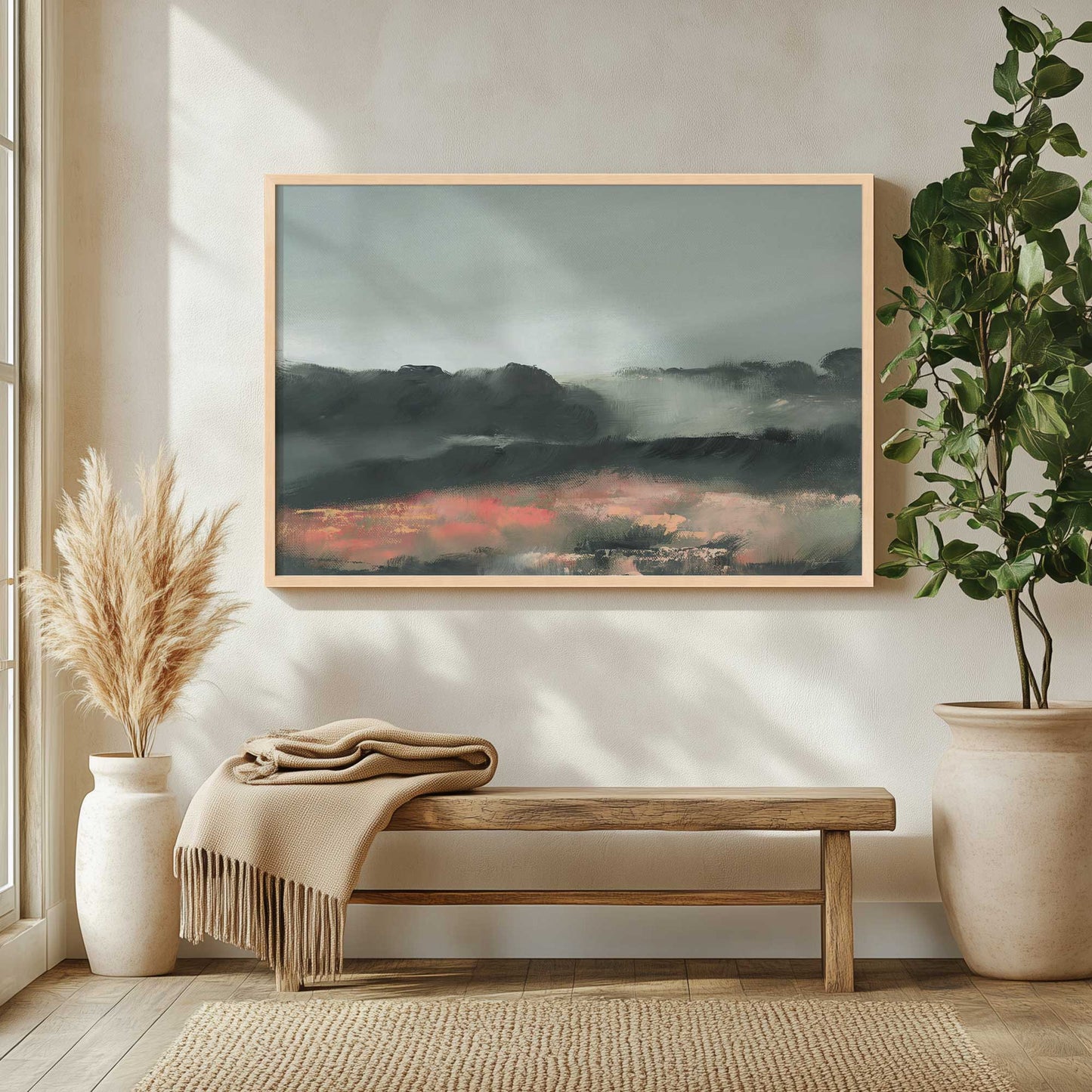 Picture of art in a room