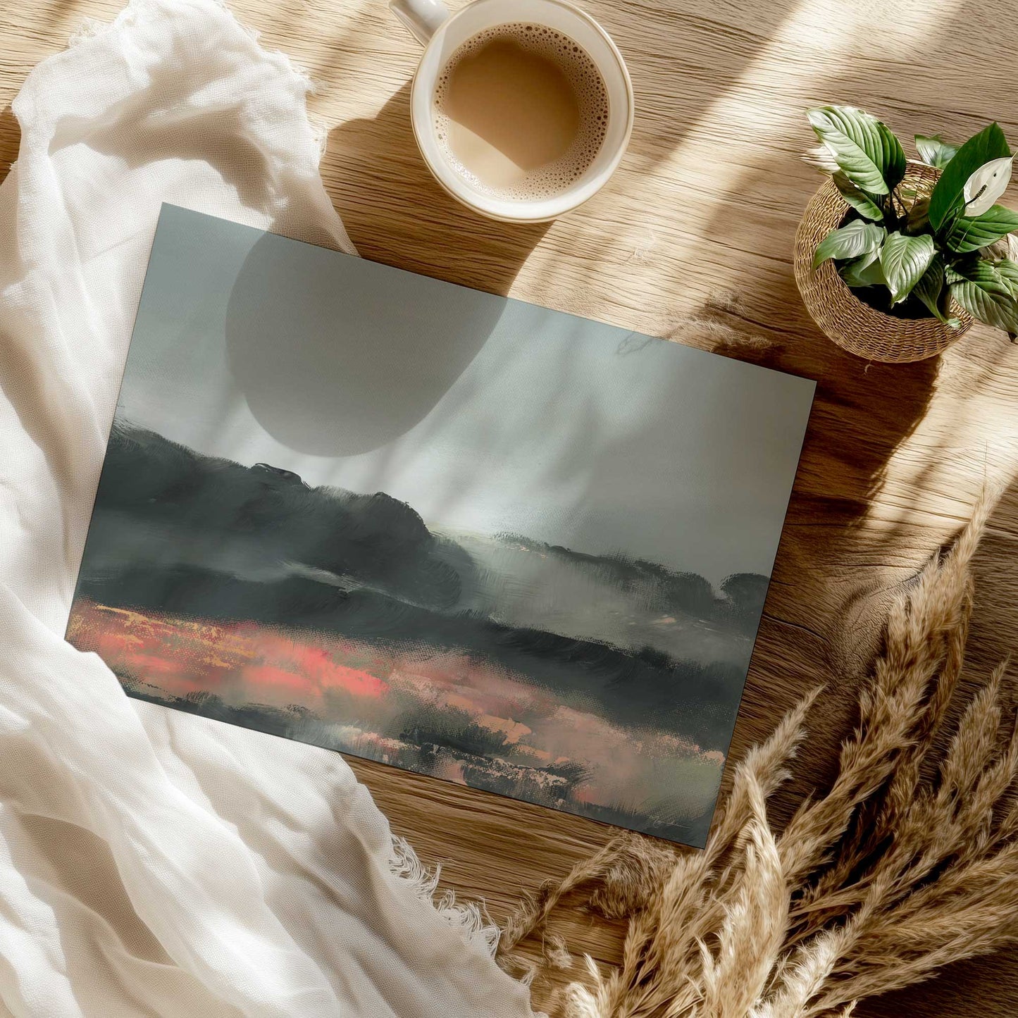 [Color:Rolled Print], Picture of close up of art