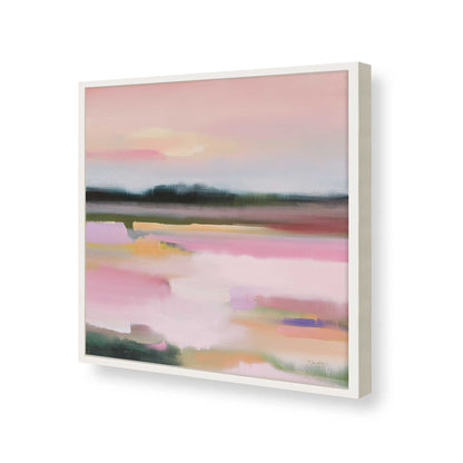 [Color:Opaque White], Picture of art in a Opaque White frame of the corner