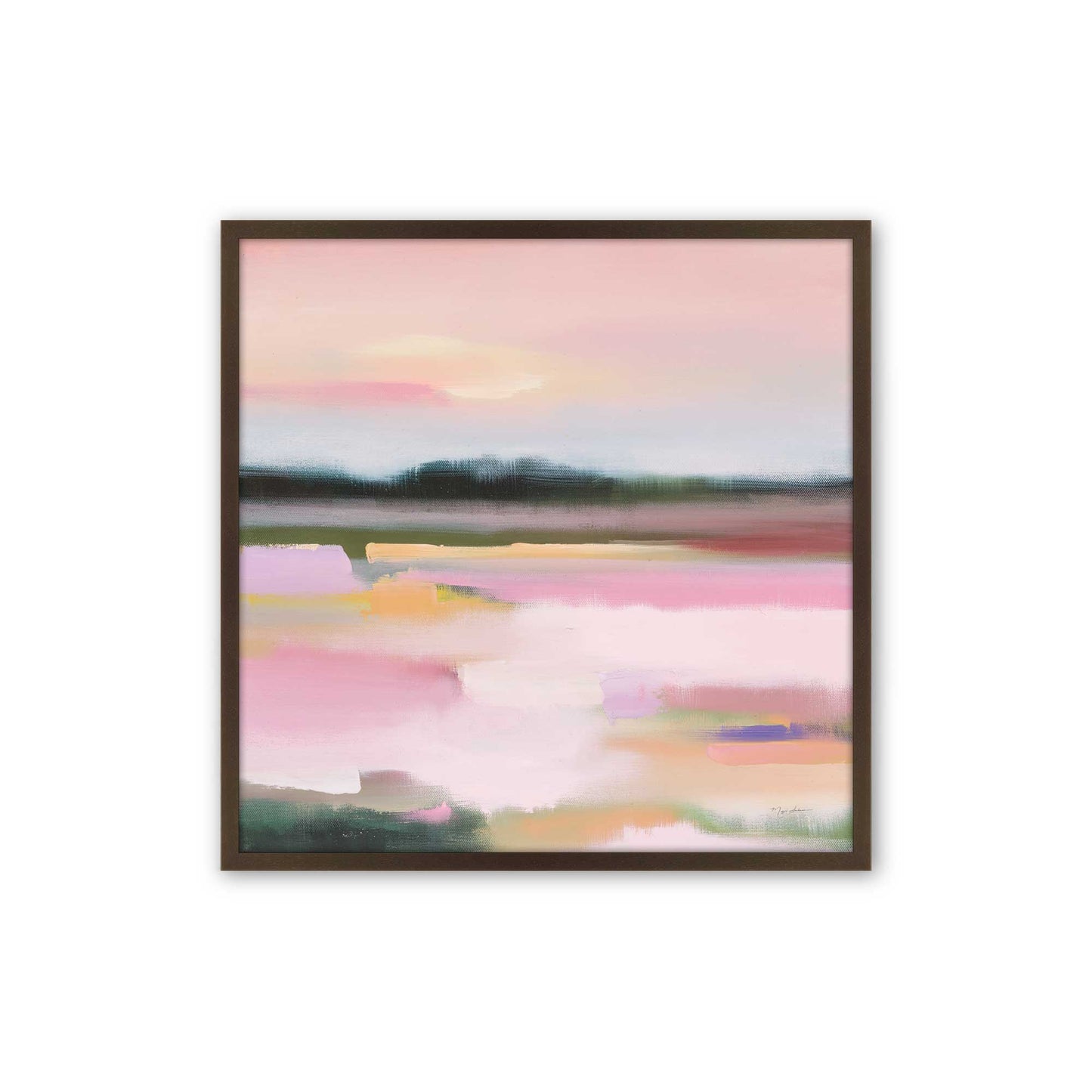 [Color:Espresso], Picture of art in a Espresso frame