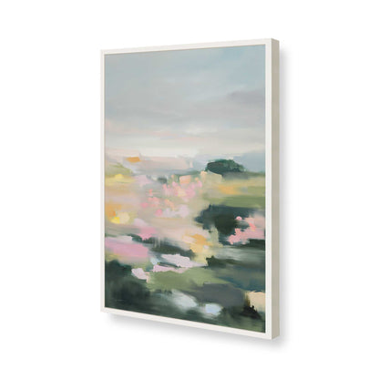 [Color:Opaque White], Picture of art in a Opaque White frame of the corner