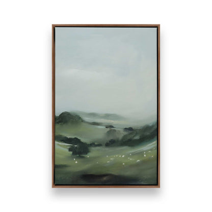 [Color:Walnut], Picture of art in a Walnut frame