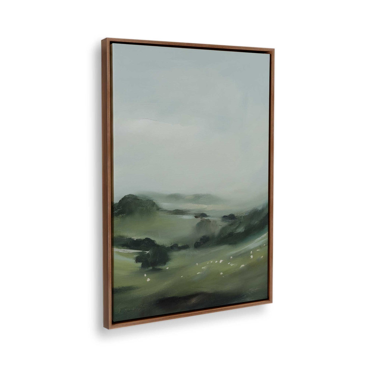 [Color:Walnut], Picture of the corner of the art