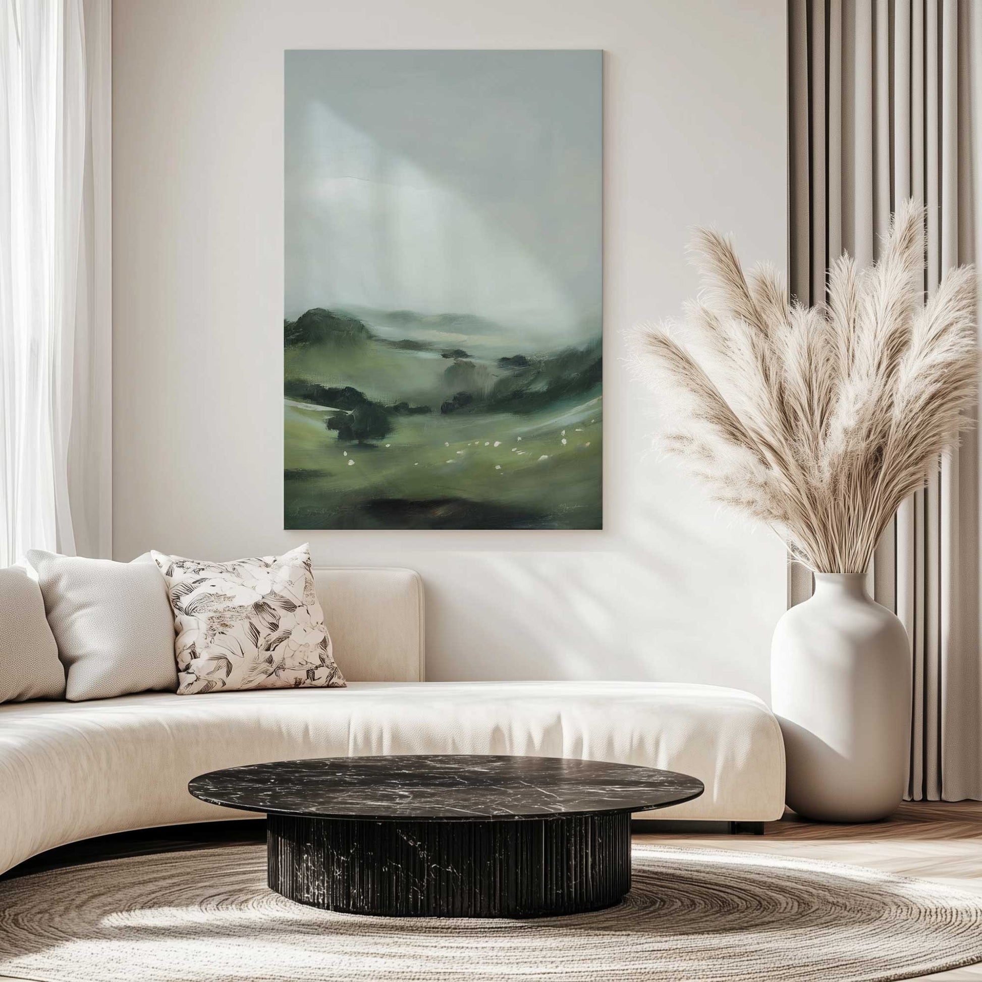Picture of art in a room