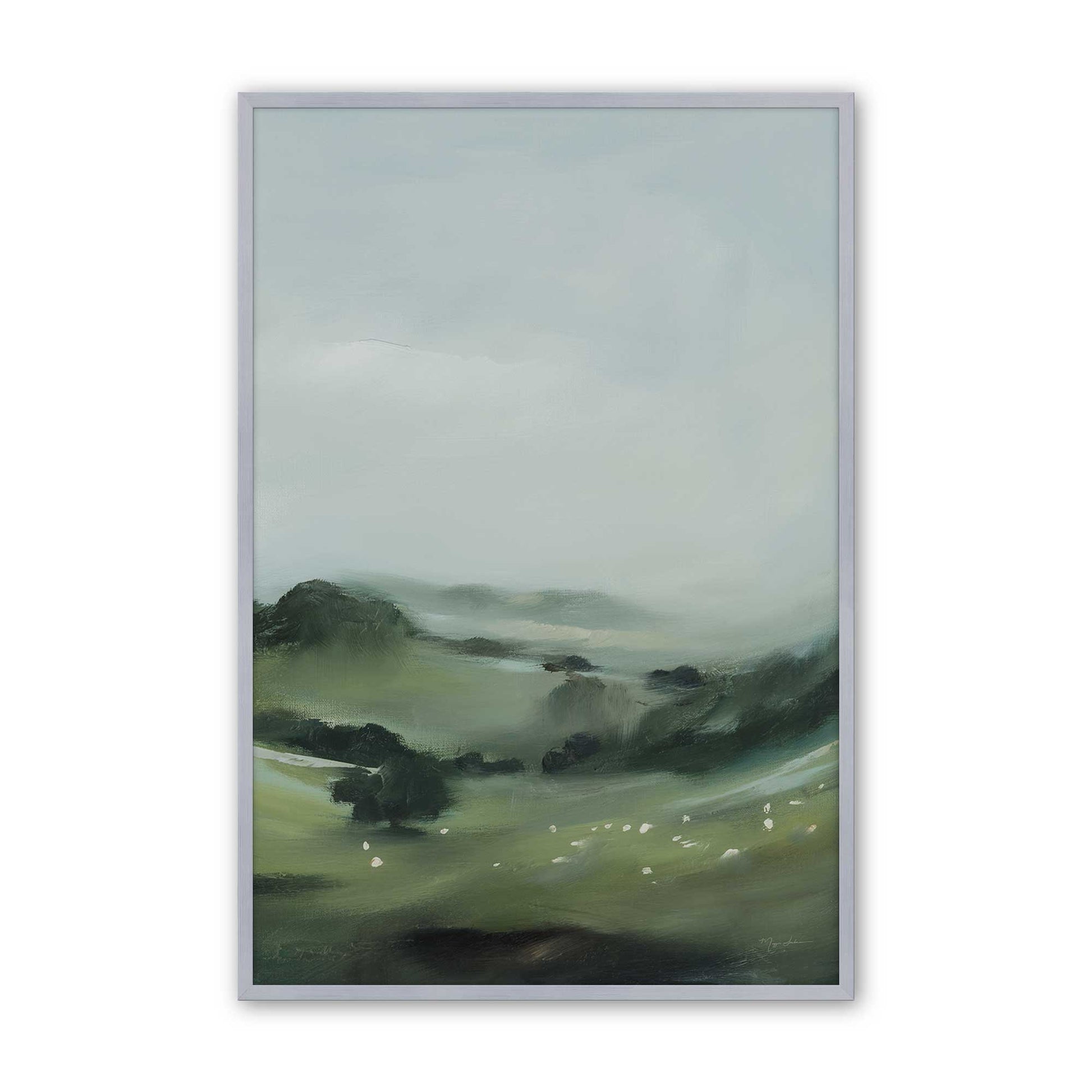 [Color:Polished Chrome], Picture of art in a Polished Chrome frame