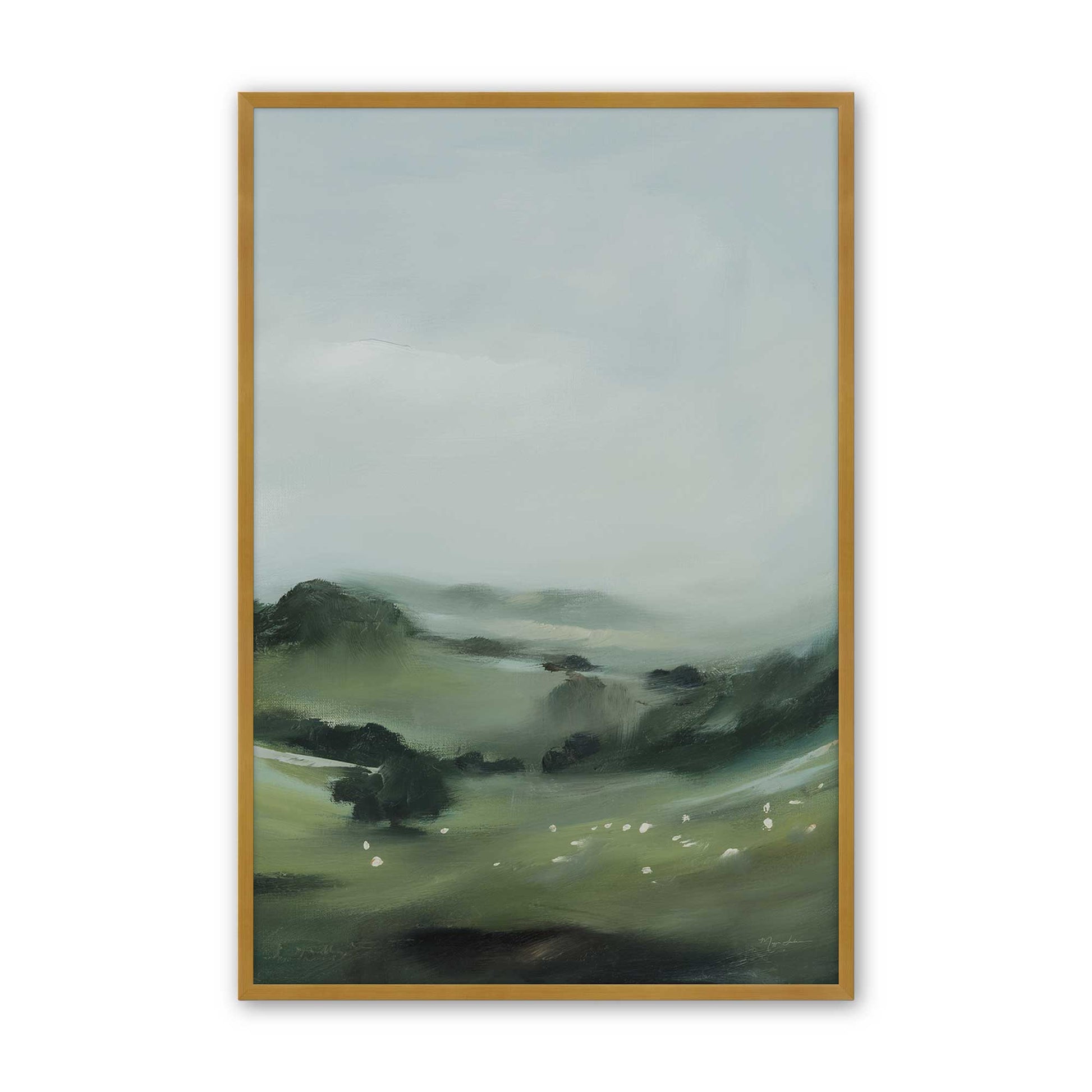 [Color:Polished Gold], Picture of art in a Polished Gold frame