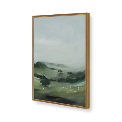 [Color:Polished Gold], Picture of art in a Polished Gold frame of the corner