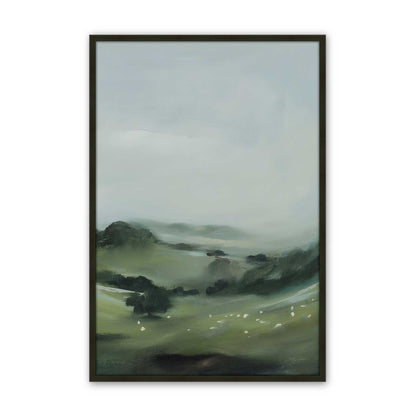 [Color:Satin Black], Picture of art in a Satin Black frame