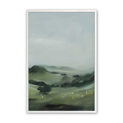 [Color:Opaque White], Picture of art in a Opaque White frame