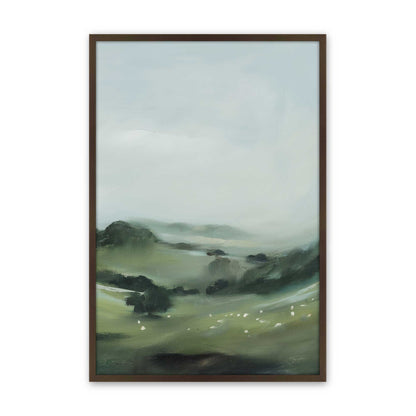 [Color:Brown], Picture of art in a Brown frame