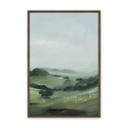 [Color:Walnut], Picture of art in a Walnut frame