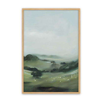 [Color:American Maple], Picture of art in a American Maple frame