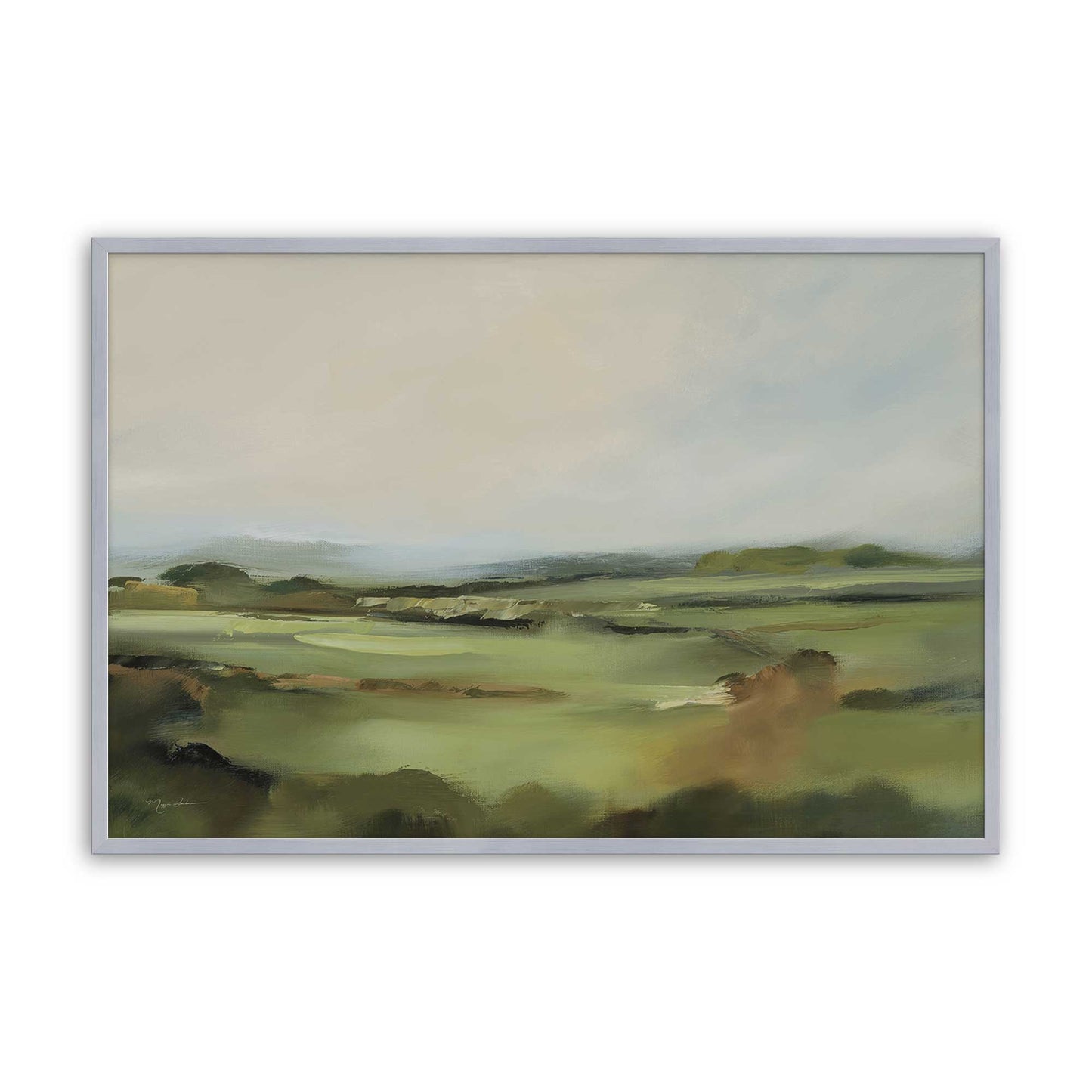 [Color:Polished Chrome], Picture of art in a Polished Chrome frame