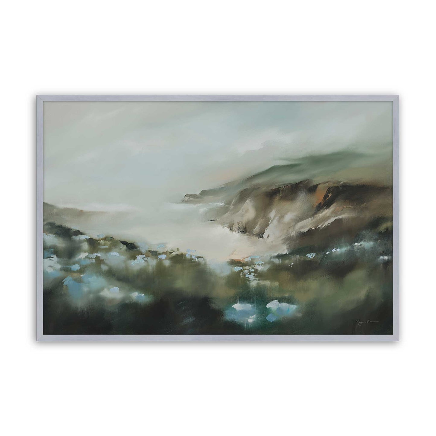 [Color:Polished Chrome], Picture of art in a Polished Chrome frame