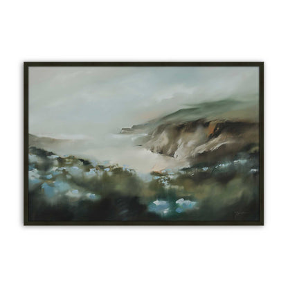 [Color:Satin Black], Picture of art in a Satin Black frame