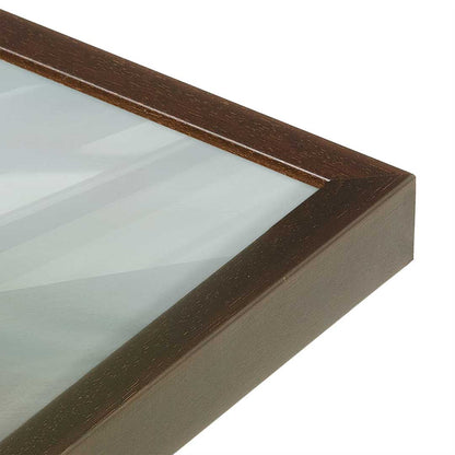 [Color:Belvinder Brown], Picture of art in a Belvinder Brown frame at an angle