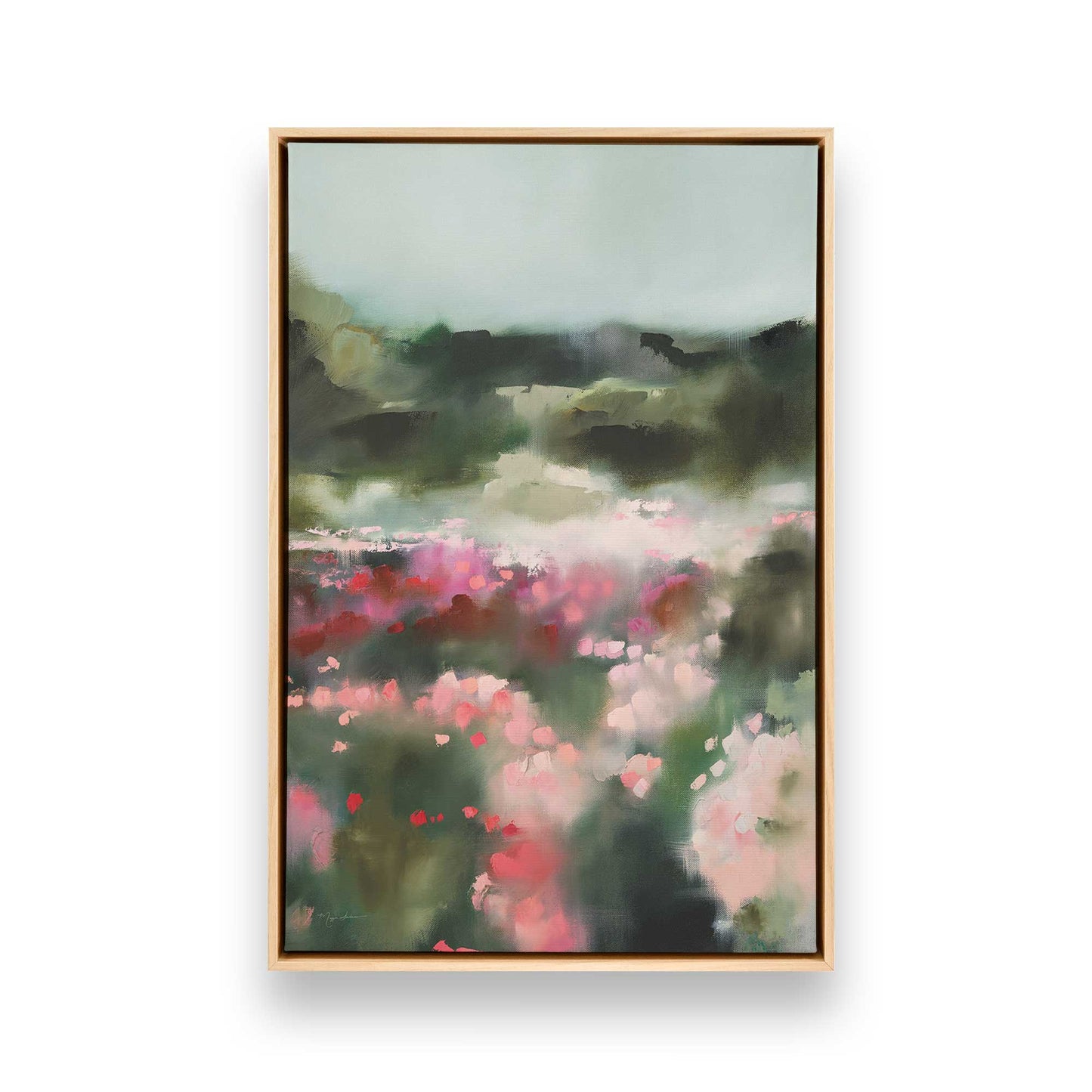 [Color:American Maple], Picture of art in a American Maple frame