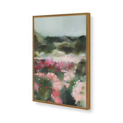 [Color:Polished Gold], Picture of art in a Polished Gold frame of the corner