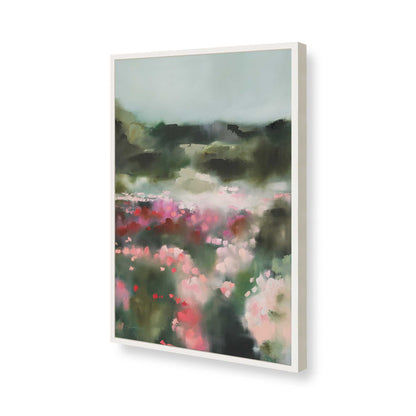 [Color:Opaque White], Picture of art in a Opaque White frame of the corner