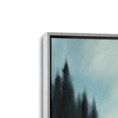 [Color:Polished Chrome], Picture of art in a Polished Chrome frame at an angle