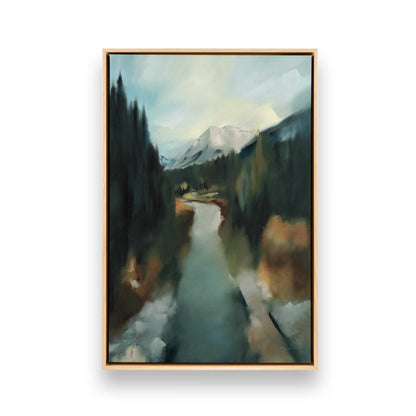 [Color:American Maple], Picture of art in a American Maple frame