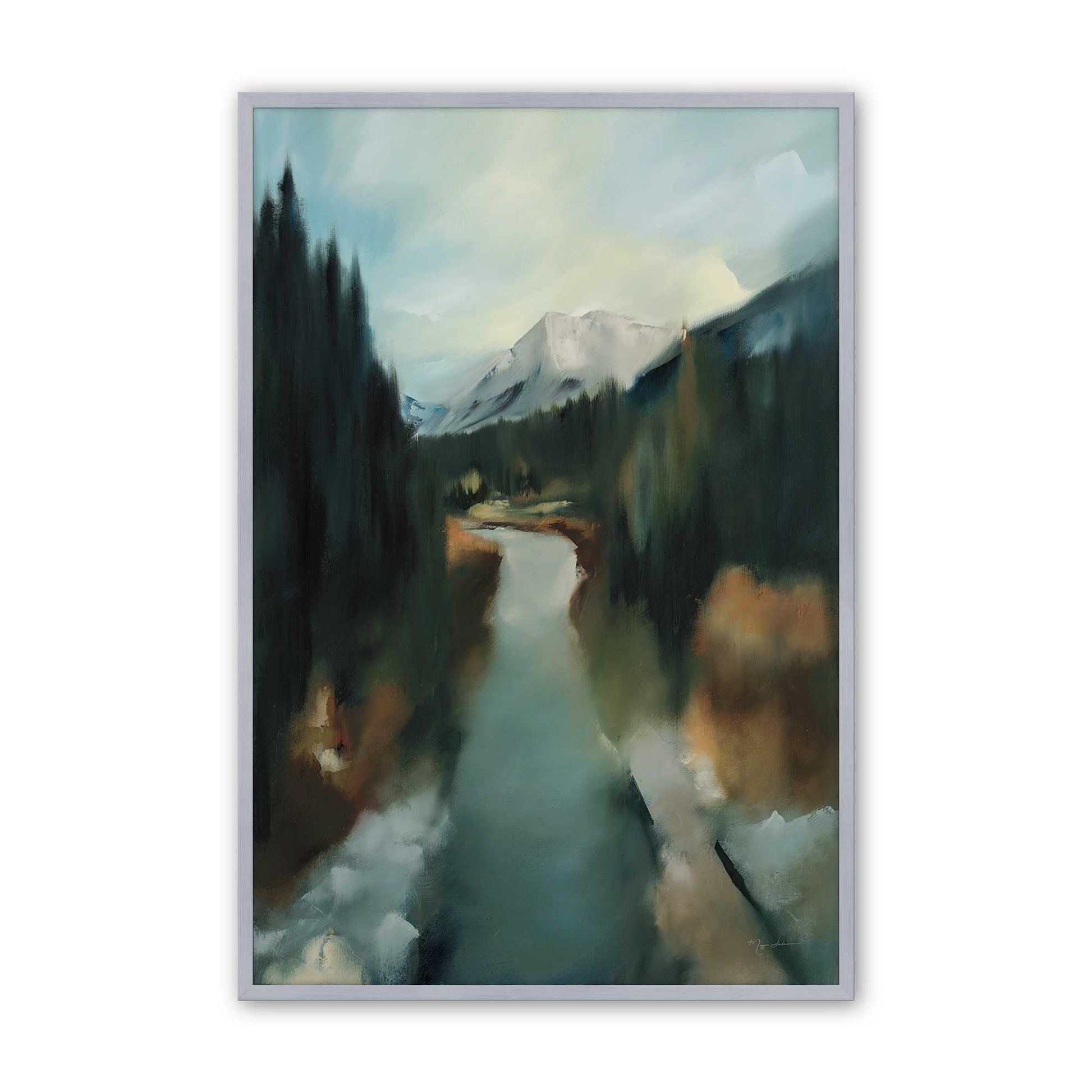 [Color:Polished Chrome], Picture of art in a Polished Chrome frame