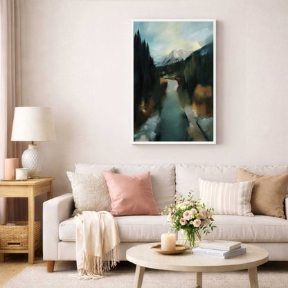 Picture of art in a room