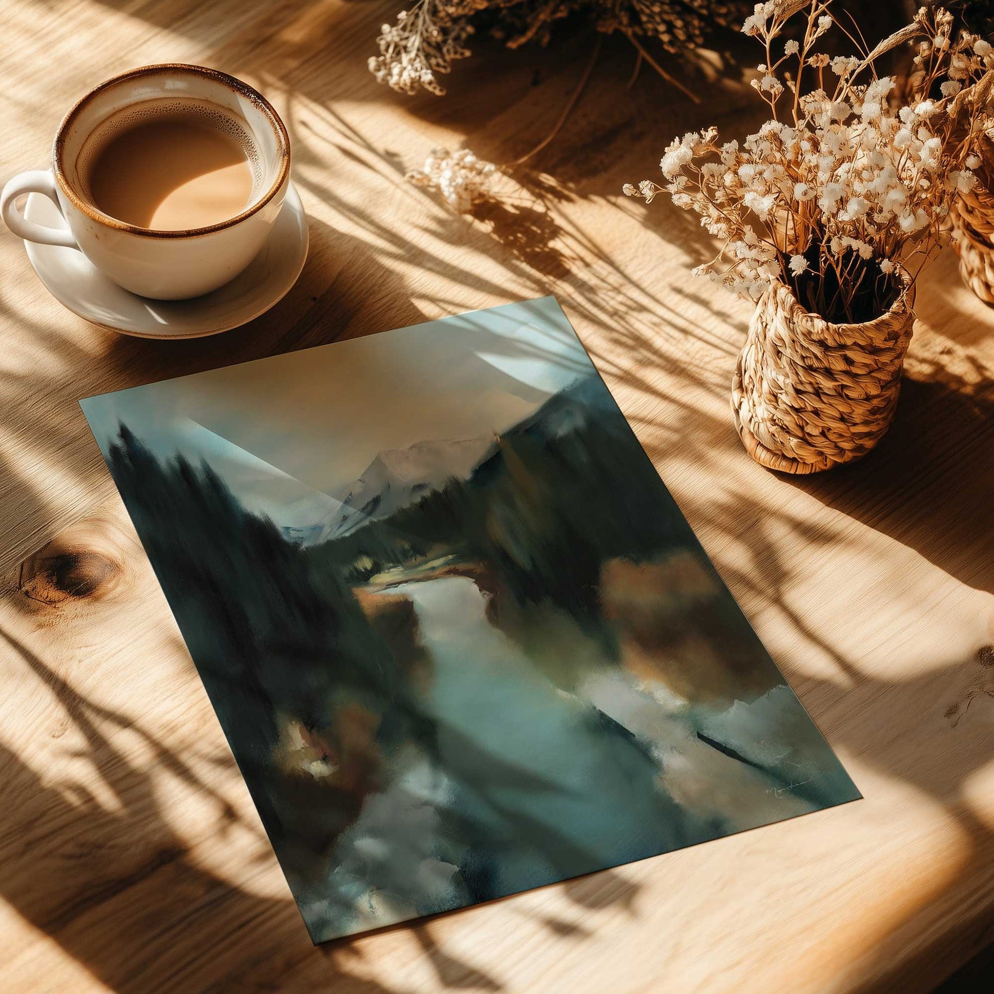 [Color:Rolled Print], Picture of close up of art