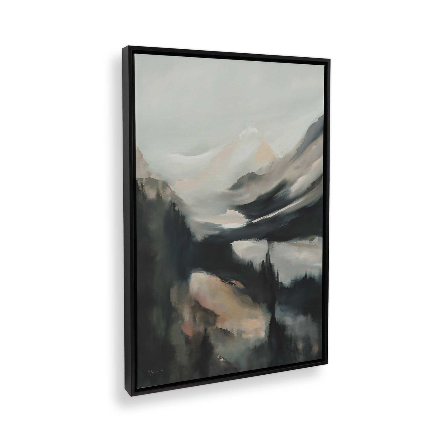 [Color:Satin Black], Picture of the corner of the art