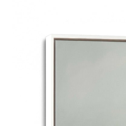 [Color:Opaque White], Picture of art in a White frame at an angle