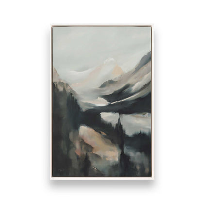 [Color:Opaque White], Picture of art in a White frame