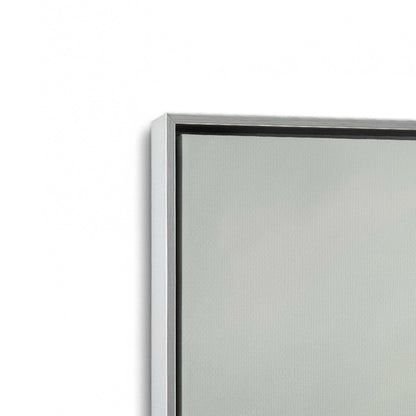 [Color:Polished Chrome], Picture of art in a Polished Chrome frame at an angle