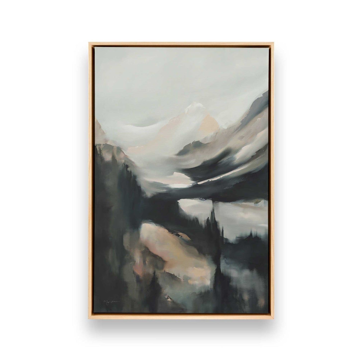 [Color:American Maple], Picture of art in a American Maple frame