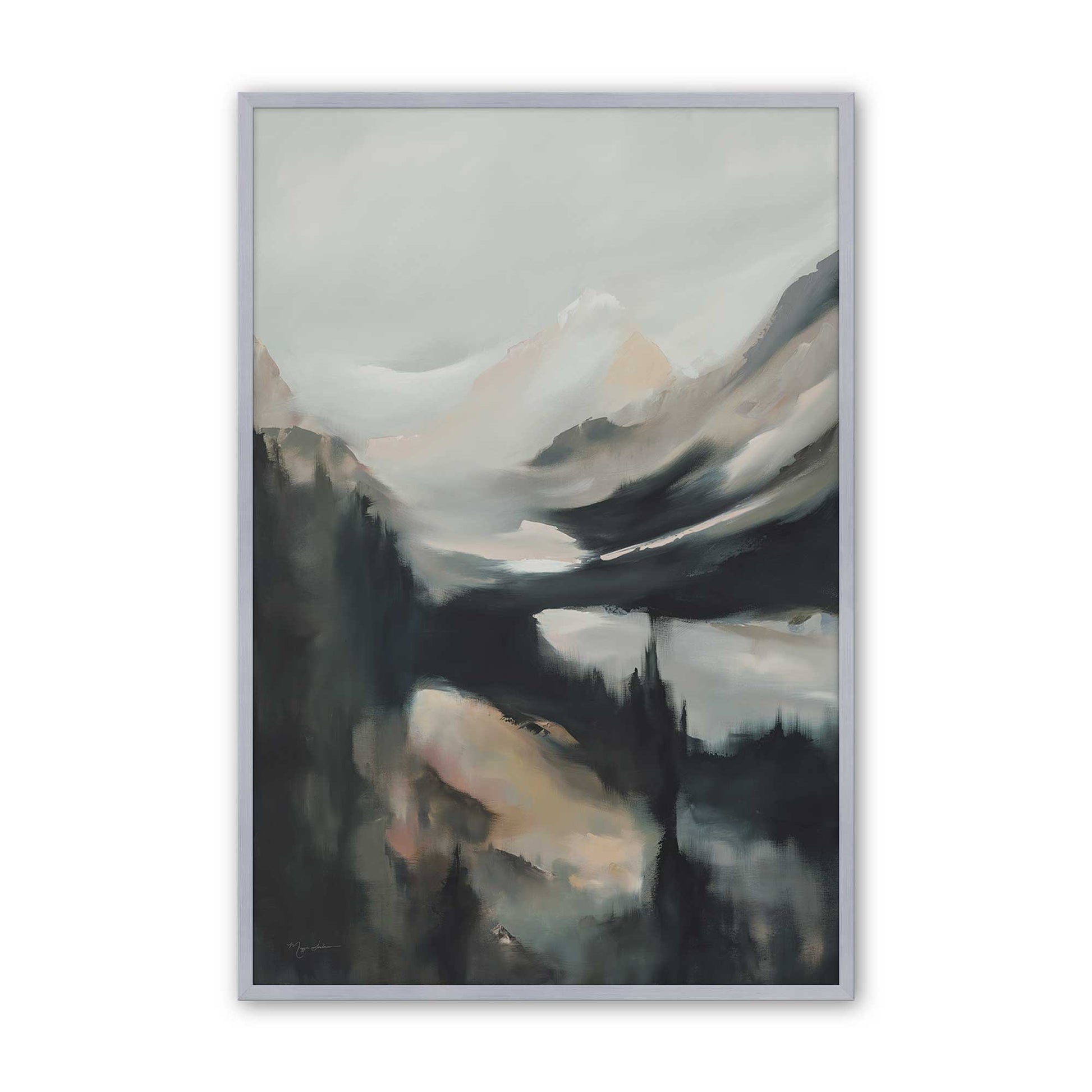 [Color:Polished Chrome], Picture of art in a Polished Chrome frame