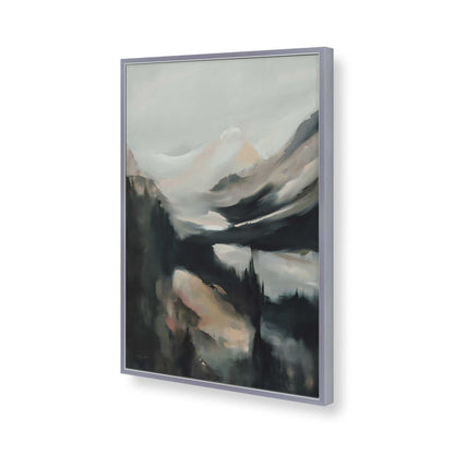 [Color:Polished Chrome], Picture of art in a Polished Chrome frame of the corner