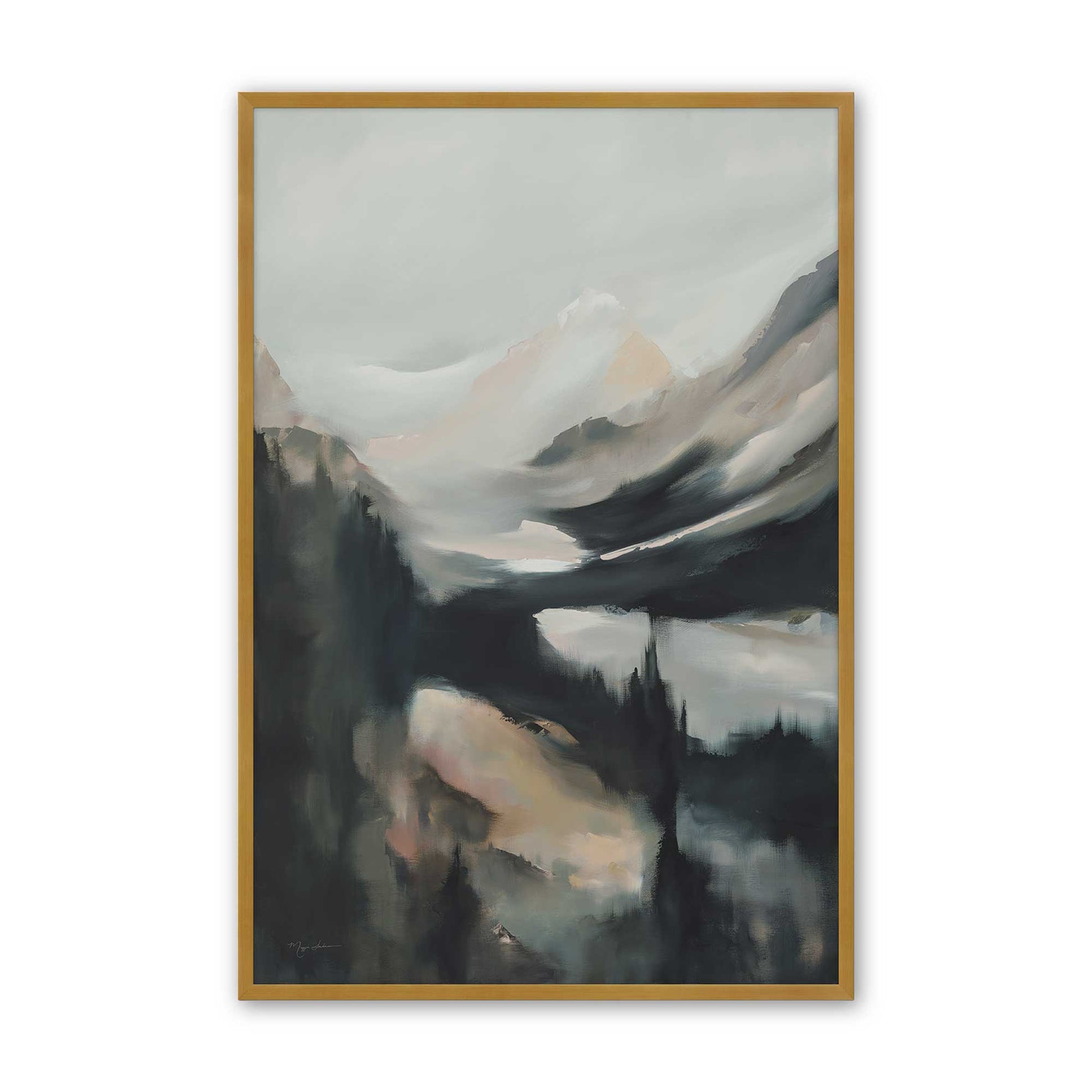 [Color:Polished Gold], Picture of art in a Polished Gold frame