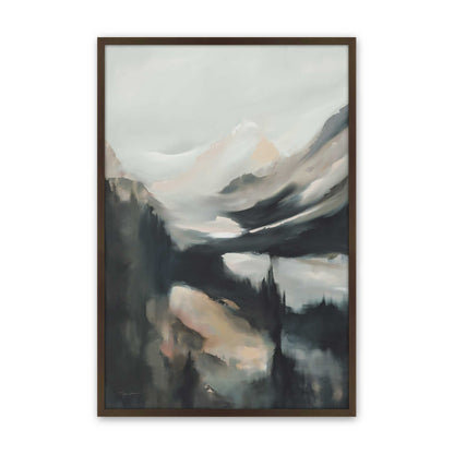 [Color:Brown], Picture of art in a Brown frame