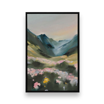 [Color:Satin Black], Picture of art in a Satin Black frame
