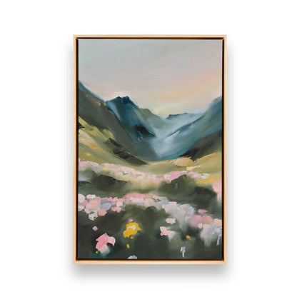 [Color:American Maple], Picture of art in a American Maple frame