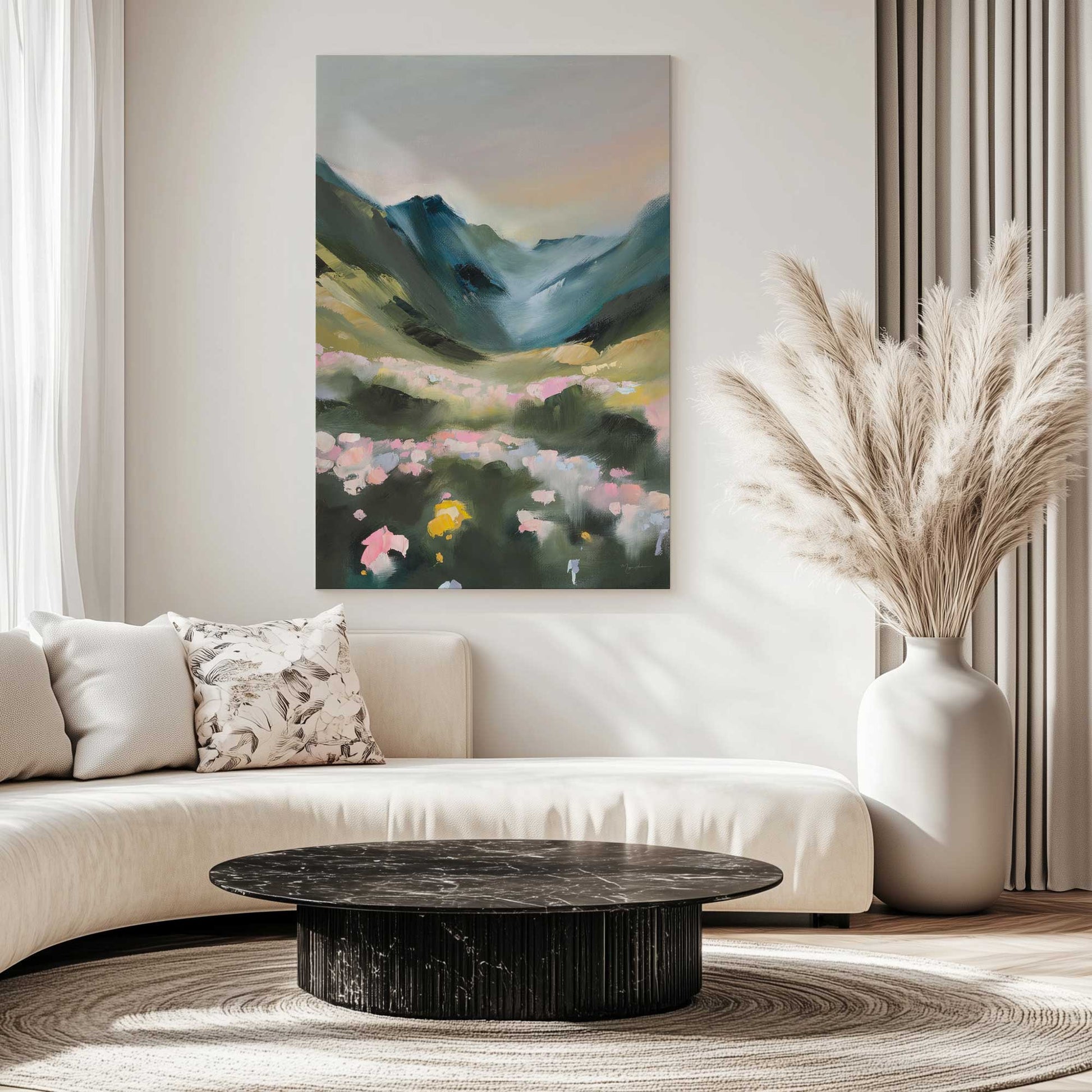 Picture of art in a room